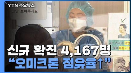신규확진 4천167명...해외유입 391명 '역대 최다' / YTN