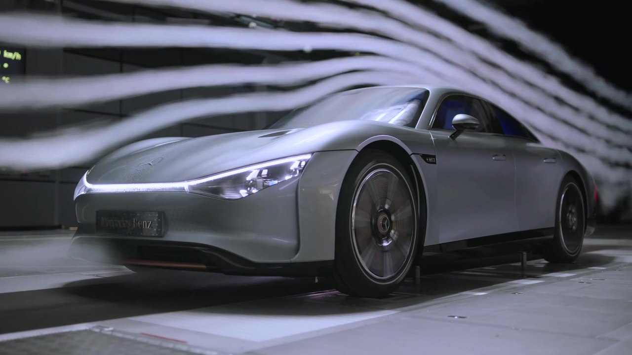 Mercedes-Benz VISION EQXX - Effiziente Räder und Reifen - optimiert in Sachen Rollwiderstand und Aerodynamik