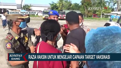Sejumlah Nakes di Sorong Terjaring Razia Vaksin Karena Tak Bisa Tunjukan Sertfikat Vaksin Covid-19