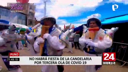 Puno: se cancela fiesta de la Candelaria debido a tercera ola de COVID-19