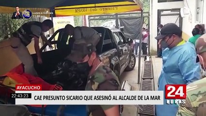 Ayacucho: capturan a sicario que habría asesinado a alcalde en el Vraem