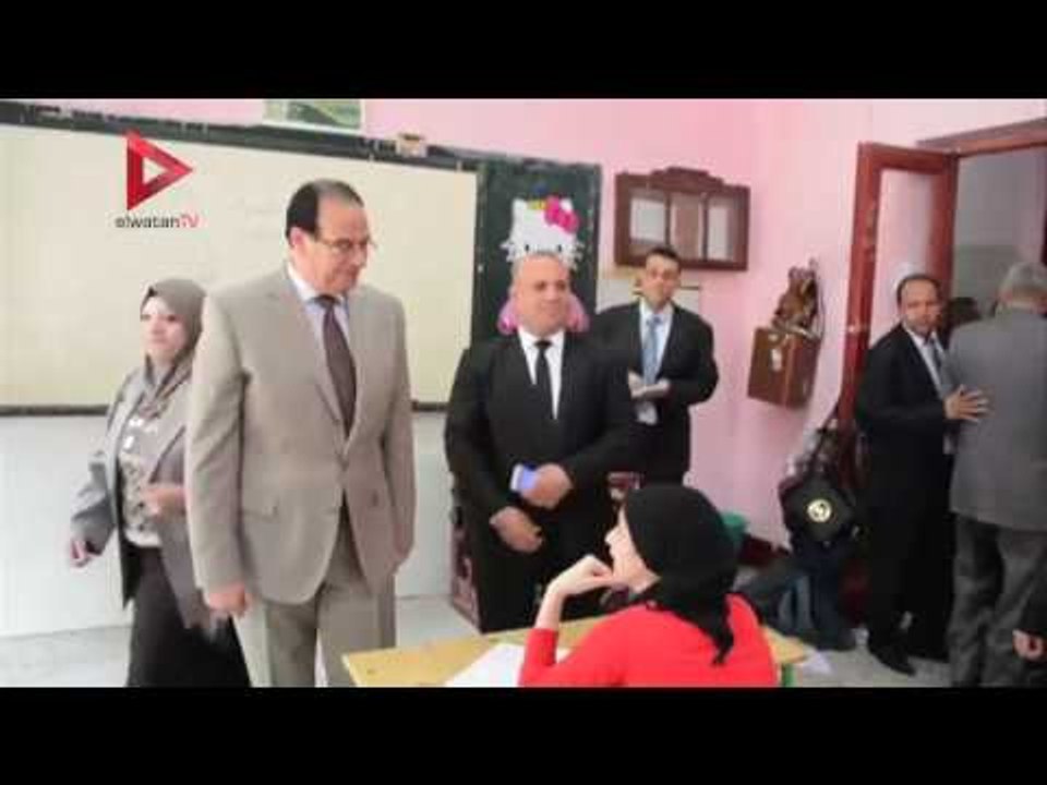 محافظ الدقهلية يتفقد لجان امتحانات الشهادة الإعدادية