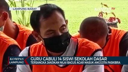Janjikan Nilai Bagus agar Masuk Paskibra, Guru Cabuli 14 Siswi Sekolah Dasar