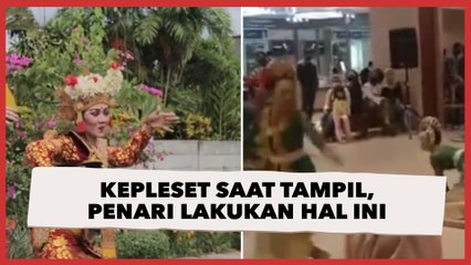 Kepleset Saat Tampil, Penari Lakukan Hal Ini Agar Tak Malu, Aksinya Tuai Pujian Publik