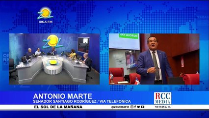 Antonio Marte "Todavía no hemos pensado en apoyar ninguna reelección"