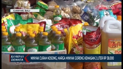 Masih Tinggi, Harga Minyak Goreng Di Gianyar.