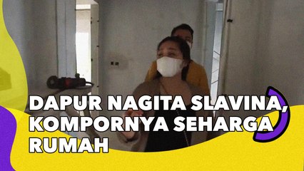 Mahalnya Dapur Nagita Slavina di Hunian Baru, Kompornya Seharga Rumah