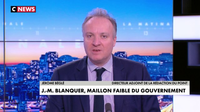 L'édito de Jérôme Béglé : «Jean-Michel Blanquer, maillon faible du gouvernement»