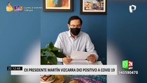 Martín Vizcarra se contagió de COVID-19 otra vez y pide al Minsa que autoricen su vacunación