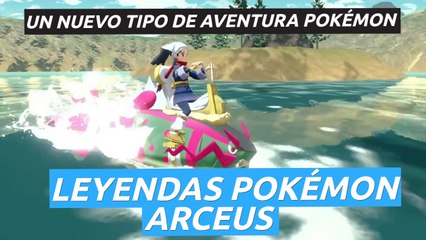 Leyendas Pokémon: Arceus - Descubre un nuevo tipo de Aventura Pokémon