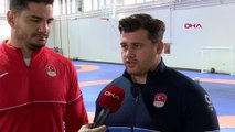 SPOR Milli güreşçiler Taha Akgül ve Rıza Kayaalp, Avrupa Şampiyonası öncesi iddialı