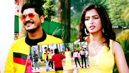 विजय कुमार ,मणि भट्टाचार्य और सोनालिका प्रसाद की 'मैं तेरा लाडला' के स्पेशल गाने की शूटिंग