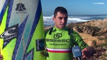 Las olas enormes de 'La Vaca Gigante' relucen surfistas en España tras dos ediciones canceladas