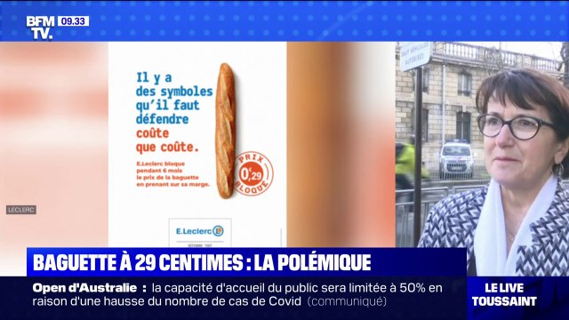 Baguette à 29 centimes: Christiane Lambert, présidente de la FNSEA, dénonce le coup de provocation de Michel-Édouard Leclerc