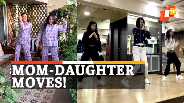 WATCH | Beauty Queens Dia Mirza & Sushmita Sen Shake A Leg With Daughters!