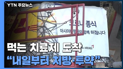 먹는 코로나19 치료제 도착..."내일부터 처방·투약" / YTN