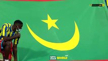 شاهد ردود أفعال لاعبو موريتانيا بعد الخطأ الكارثي في عزف النشيد الوطني