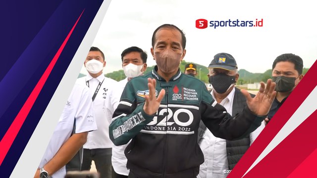 Presiden Jokowi Tinjau Kesiapan Sirkuit Mandalika Jelang MotoGP 2022