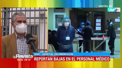Un promedio de 12 médicos por hospital están de baja por contagios de Covid-19 en Cochabamba