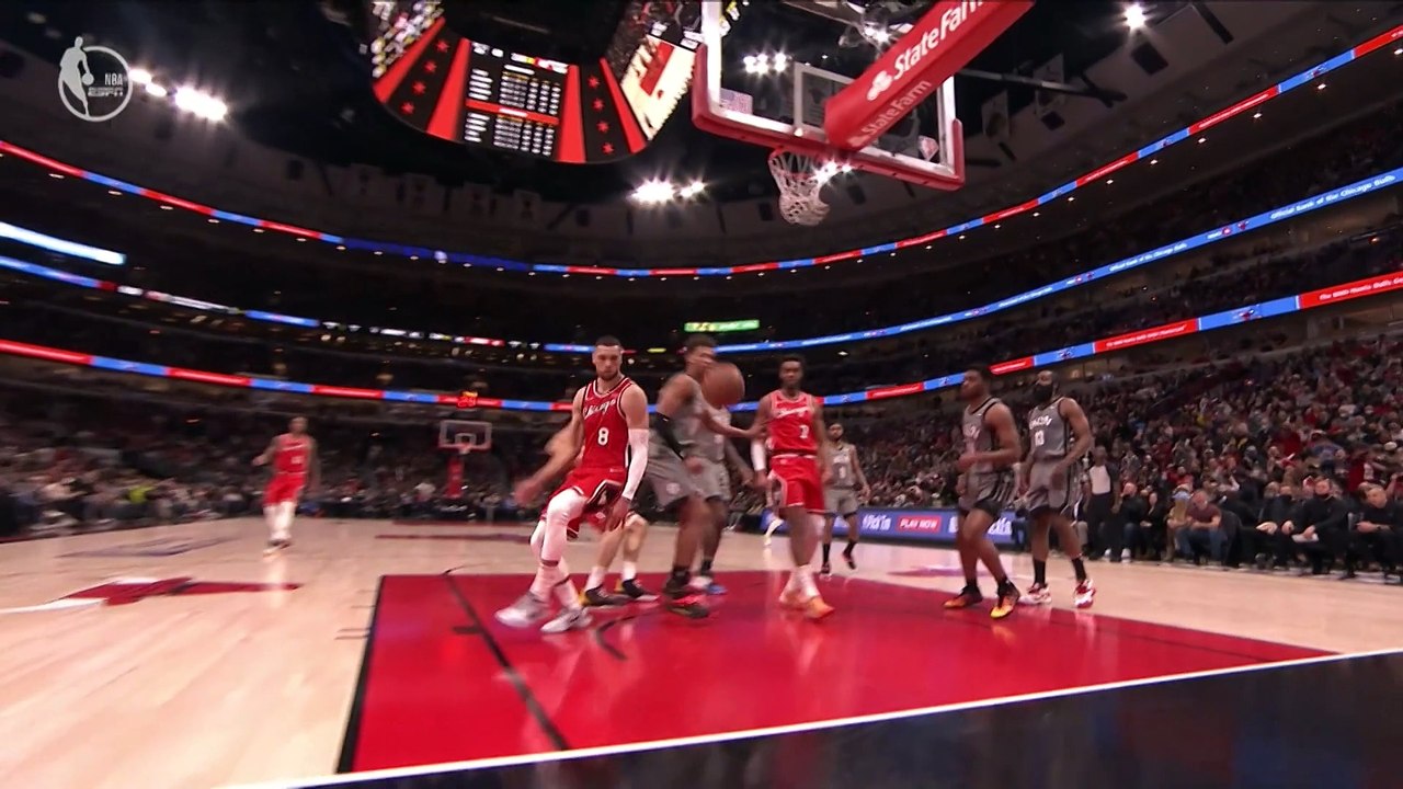 Highlights: Nets sehen gegen die Bulls rot