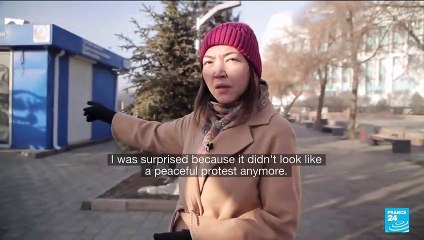 FRANCE 24 in Kazakhstan : What happened in Almaty ?