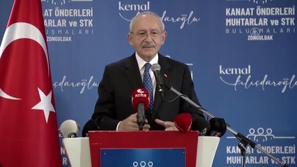 ZONGULDAK - Kılıçdaroğlu: "Biz de sütten çıkmış ak kaşık değiliz"