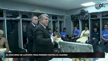 El discurso de Laporta tras perder contra el Madrid