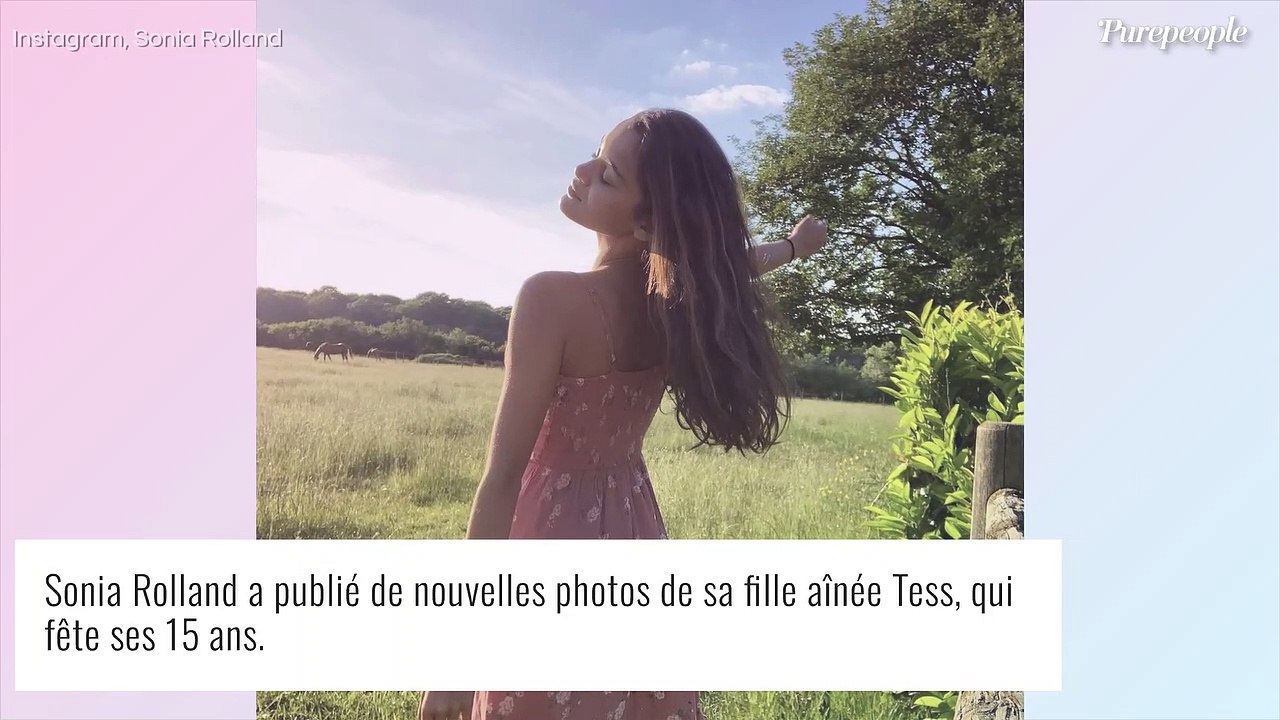 "Sa beauté m'impressionne" : Sonia Rolland si fière de sa fille Tess, 15 ans... et déjà 1m80 !
