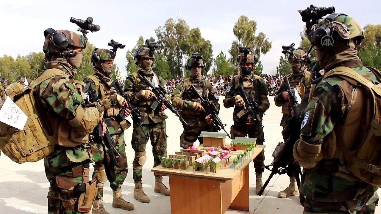 Over 100 Taliban soldiers graduate from military training in Khost, Afghanistan