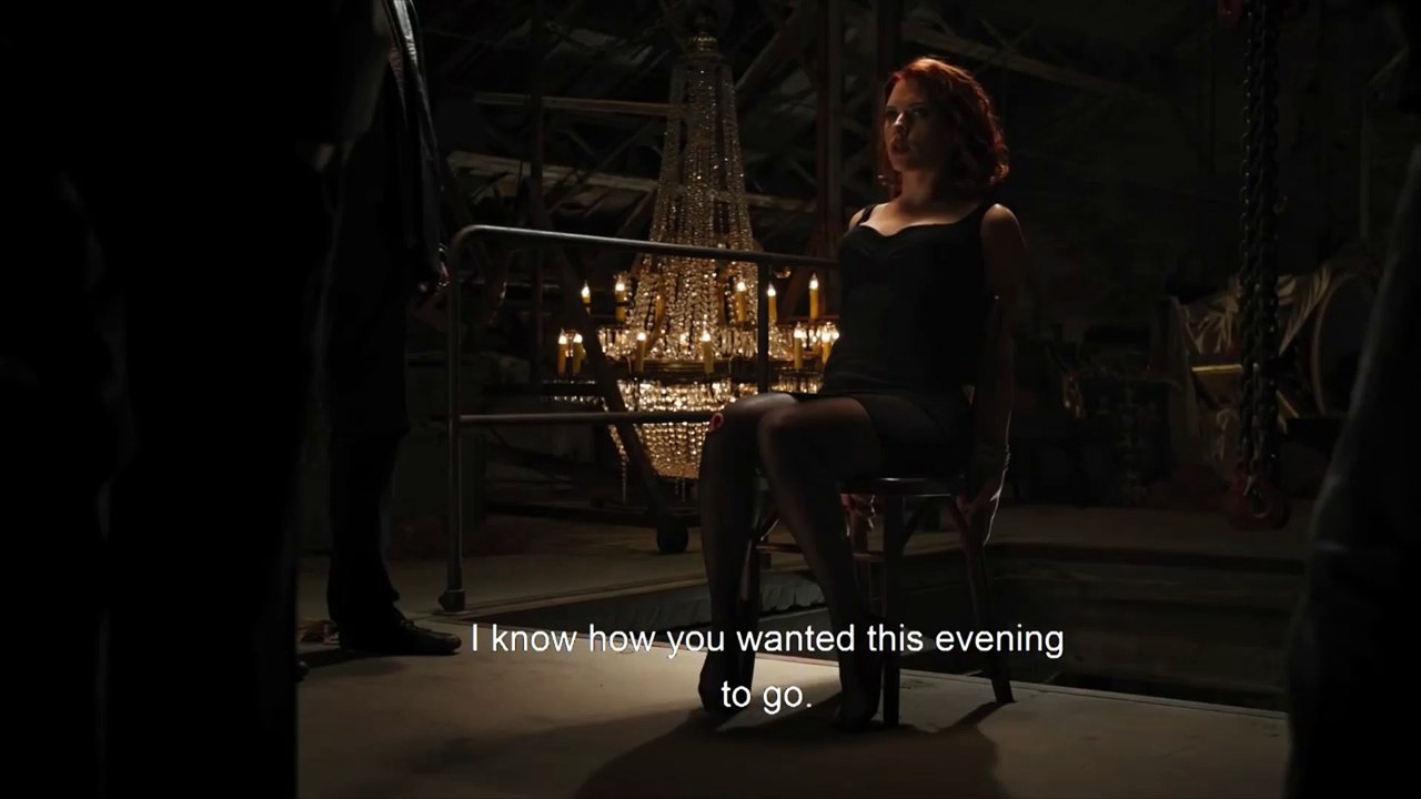 Black Widow Interrogation Scene - The Avengers (2012) Movie CLIP HD