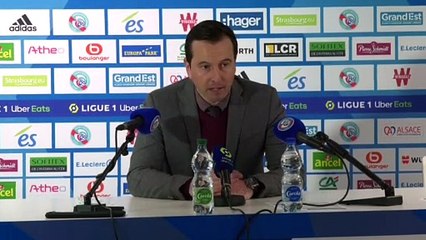 Julien Stéphan a beaucoup aimé la seconde période