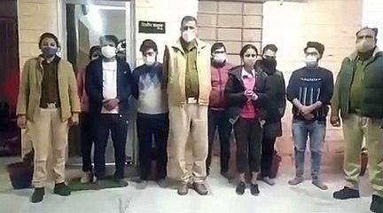 घूमने व होटल में रूकने का फ्री पैकेज का झांसा, 7 गिरफ्तार