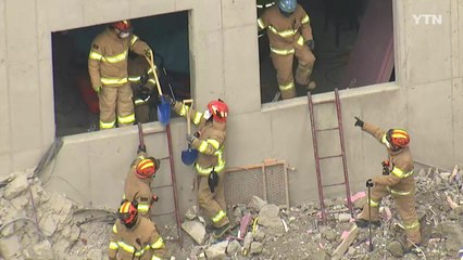 오늘 붕괴 사고 7일차 맞아 고층 실종자 수색 논의 / YTN