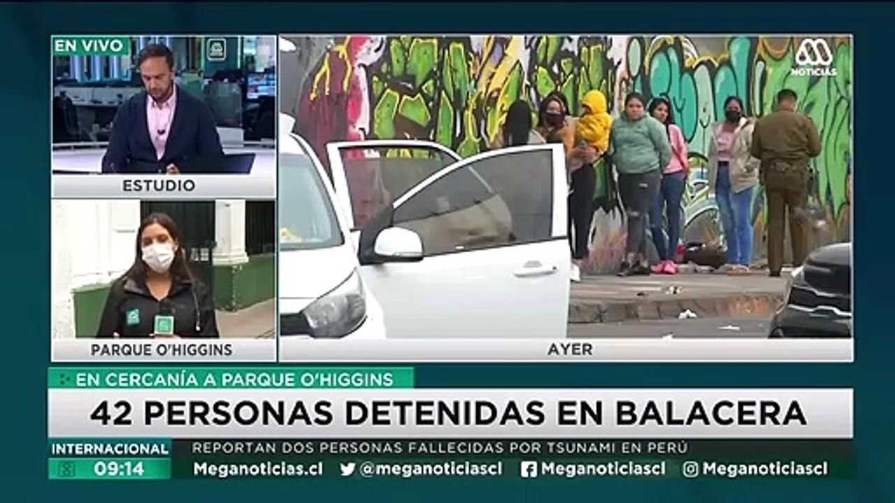 Venezolanos disparan a Carabineros tras ser fiscalizados por fiesta ilegal Haitiago - MegaNoticias