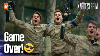 Oyunu kazanan mavi takım - Kardeşlerim 35. Bölüm