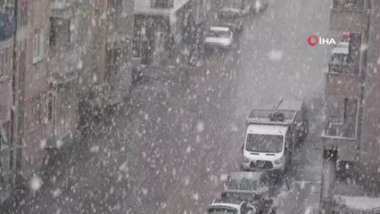 Van'da kar yağışı etkili oluyor