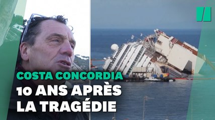 10 ans après le naufrage du Costa Concordia, cet homme se remémore la tragédie