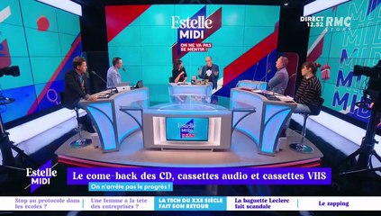 C’est quoi le progrès ? : Le come-back des CD, cassettes audio et cassettes VHS - 13/01