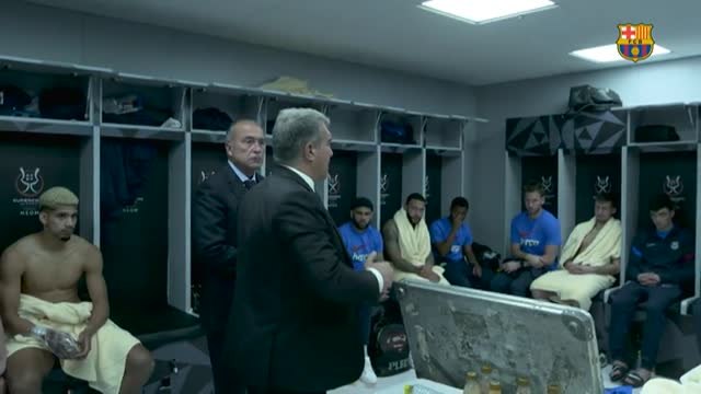 Laporta: Lo hemos tenido, solo falta que empecemos a ganar