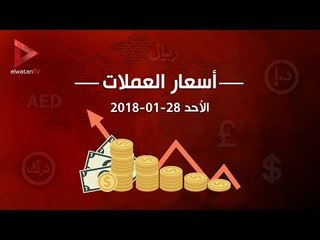 تعرف على أسعار العملات اليوم..  والدولار يتراجع 3 قروش