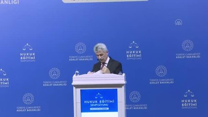 Adalet Bakanlığınca Hukuk Eğitimi Sempozyumu düzenlendi
