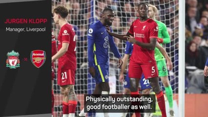 'An exceptional talent' - but Klopp says Konate must bide his time