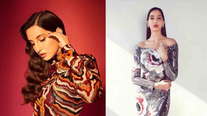 Nora Fatehi ने  दिखाया  Traditional Avtaar, मास्क उतारने पर हुईं Troll | FilmiBeat