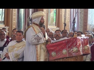 الكنيسة تصلي قداس الأربعين علي شهداء "مار مينا" بحلوان بحضور عدد من المسؤلين