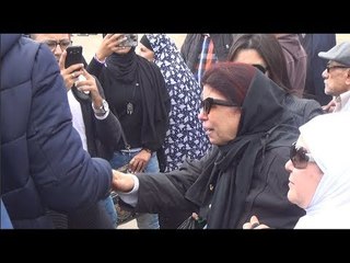 انهيار زوجة وبنات الفنان محمد متولي في جنازته