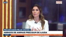 Abrigos de animais também precisam de ajuda em Minas. Alguns foram danificados pelas chuvas.