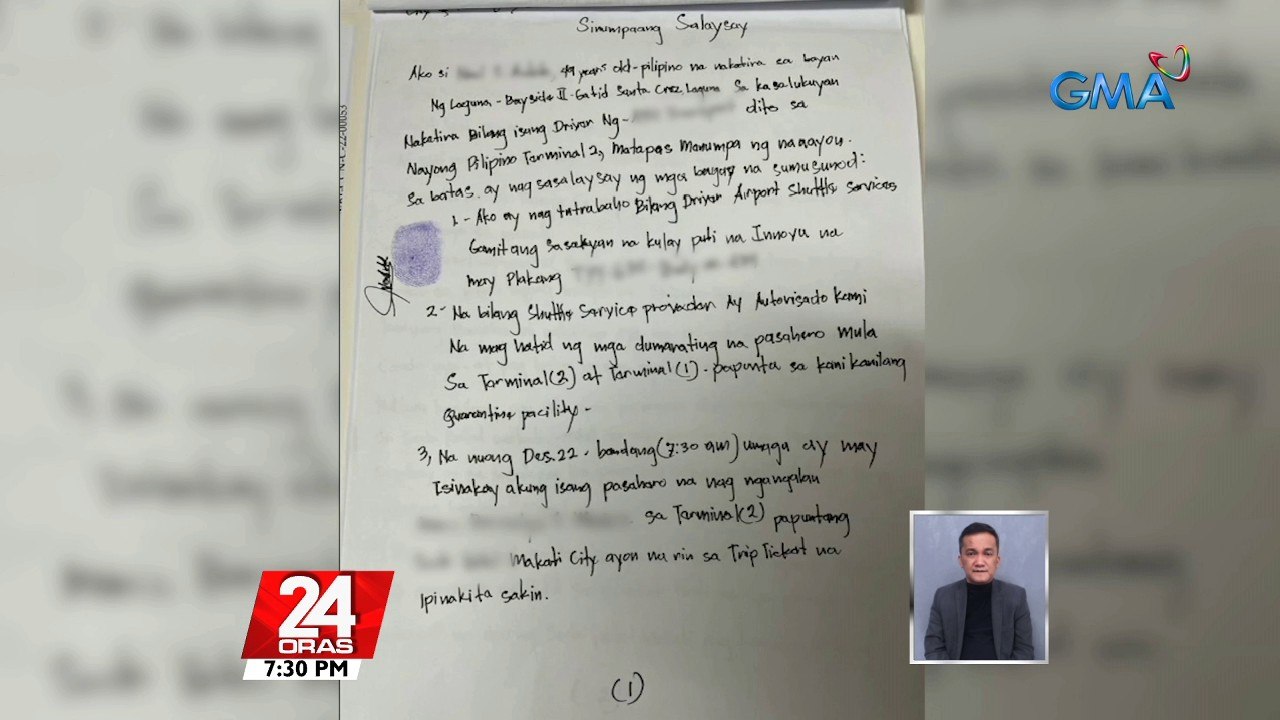 NBI, inihahanda na ang kasong isasampa sa balikbayan na 'di dumaan... | 24 Oras