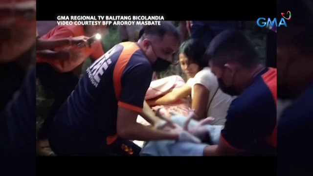 Buntis na papunta na sanang clinic, napaanak sa bangka | 24 Oras