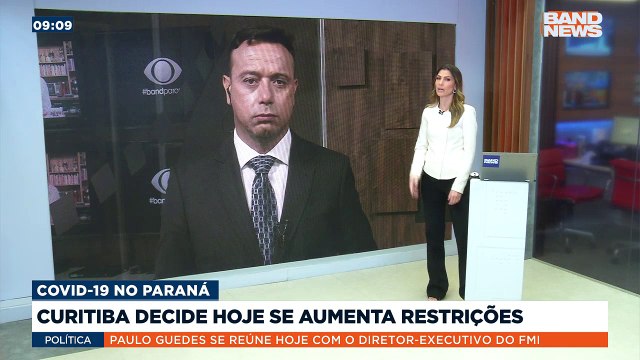 Curitiba decide hoje (13) se endurece medidas enfrentamento da pandemia. Quem tem as informações é o Cristiano Santos direto da capital paranaense.Saiba mais em youtube.com.br/bandjornalismo#BandNews #Curitiba #pandemia