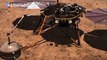 El módulo de aterrizaje InSight suspende actividades en Marte tras una tormenta de polvo